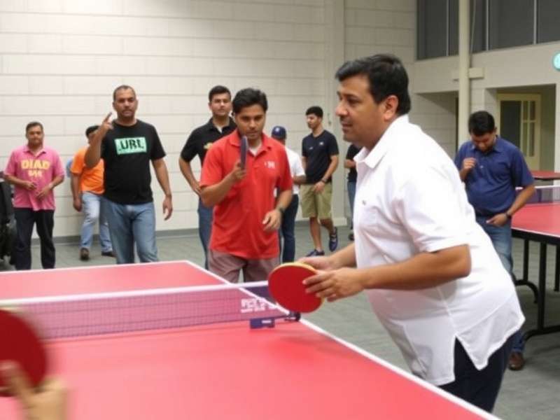 Proud Indian Table Tennis Community Event
